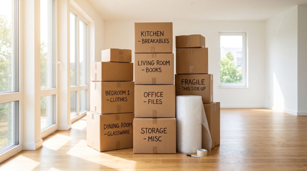 Packing Material Guide 2026: Moving to Abu Dhabi